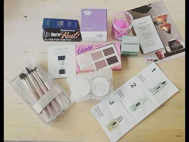 ASMR - Makeup Haul ♡ Whispering, Crinkling, Tapping & Brushing