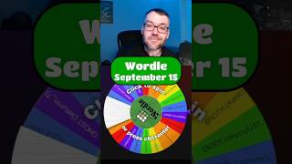 Wordle - September 15 #wordle #dailygame