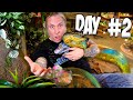 50 Hours Locked In My Giant Anacondas Cage!