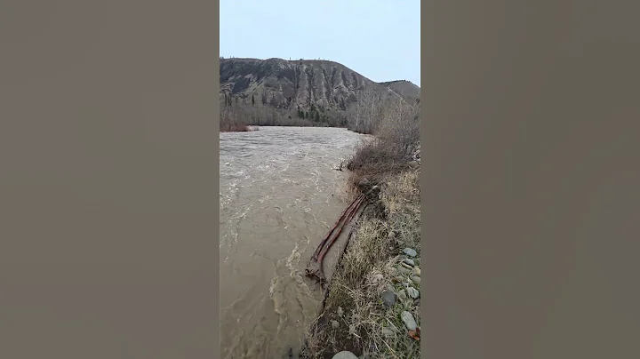 Little Naches Flooding the River Road  Flying H Youth Ranch 12.9.25