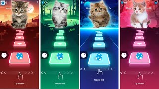 Cute Cats: BLACKPINK - Jisoo Flower vs Jennie Solo vs Lisa Money vs Rose On The Ground - Tiles Hop screenshot 1