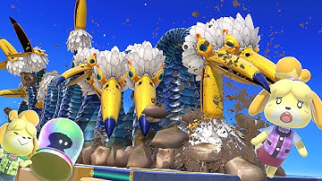 EVERY Isabelle Assist Trophy Glitch in Super Smash Bros  Ultimate