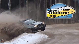 Rally Alūksne 2018. Mistakes&Crash