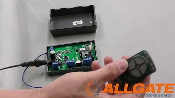 PTX 5 Remote programming instructions by Allgate