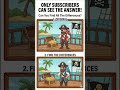 🔒 CAPTAIN'S SECRET: The Answer is Locked for Subscribers! 🗝️ #shorts #ship #puzzle #sea #captain
