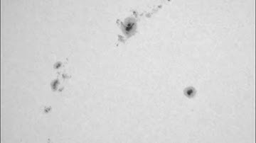 Sun with Lacerta herschel wedge and Baader solar continuum at 1350 mm