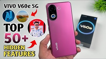 Vivo V60e Top 50++ Hidden Features || Vivo V60e Tips & Tricks | Vivo V60e 5G
