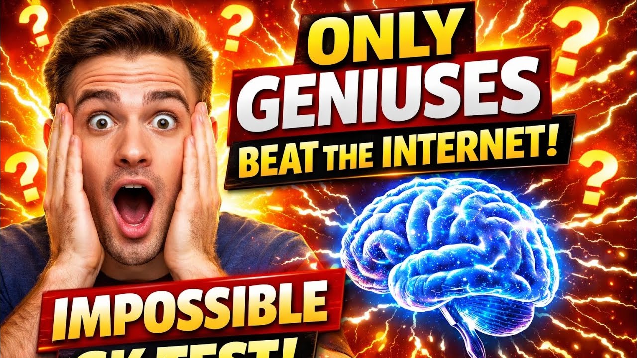 Сможете ли вы пройти? Невыполнимый тест по общим знаниям 🧠 Только гении могут победить интернет!