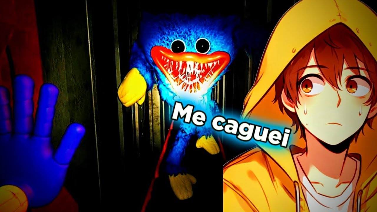 ME CAGUEI COM POPPY PLAYTIME KKKKKK