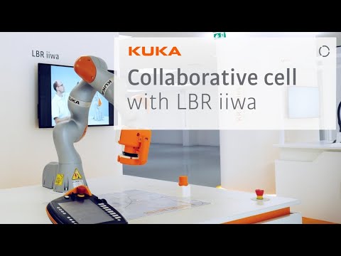 How to build a collaborative robotic cell with KUKA cobot LBR iiwa