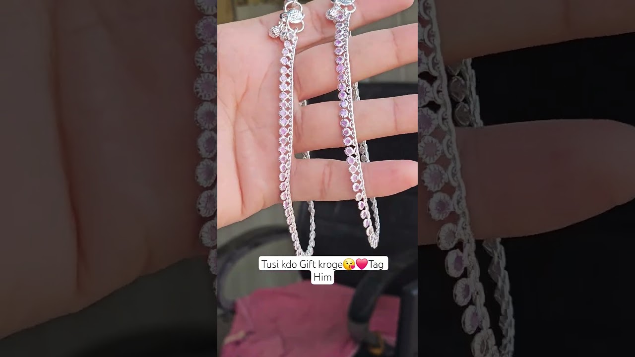 Pure Silver Anklets,Shipping Available Worldwide 