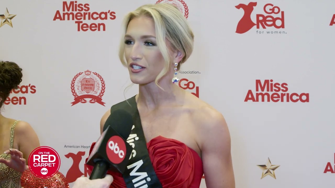 Miss Minnesota Emily Schumacher at Miss America 2025 - Interview