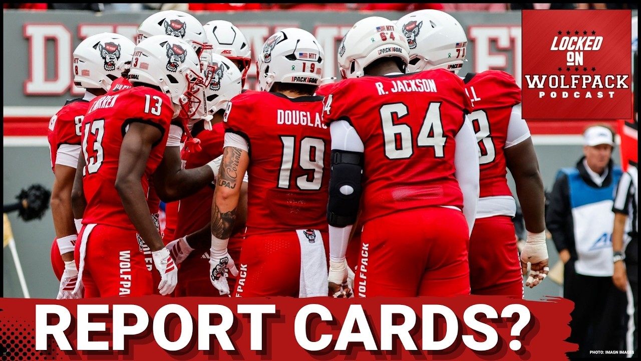 MIDTERMS: NC State Football's Offense & Defense GRADES at the Midseason Bye Week? | NC State Podcast