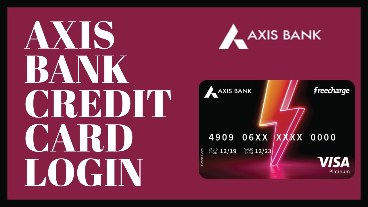 travel card login axis bank