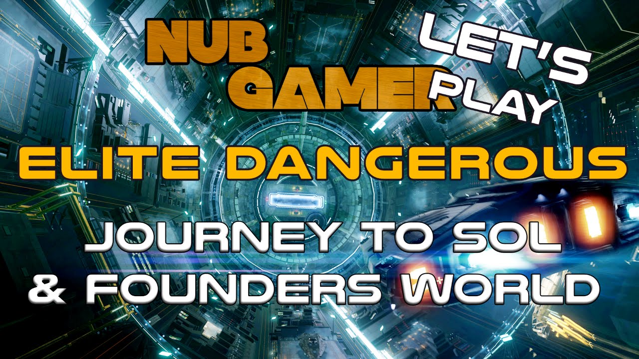 Elite Dangerous - Journey to SOL & Founders World - YouTube