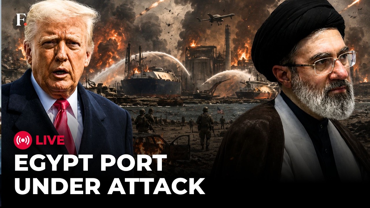 BREAKING NEWS LIVE: US-Owned LNG Tanker Hit in Egypt As Trump Launches Iran Strikes | US Iran War thumbnail