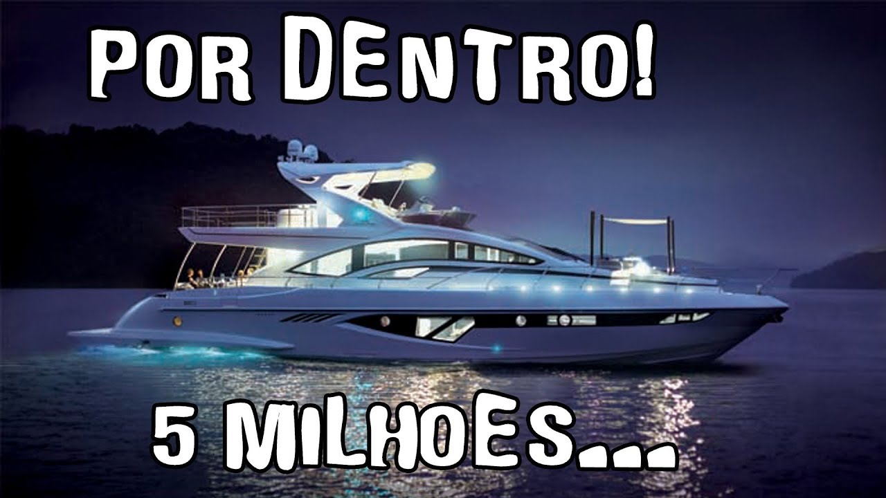 Barco - Iate - Embarcação -  Avaliada em 5 Milhões - Intermarine