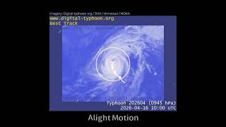 typhoon Sinlaku (2026) | Best Track &amp; Satellite imagery #tropical #typhoon