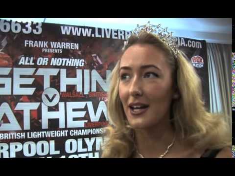 Miss Liverpool Lucy Whittaker talks to the Echo