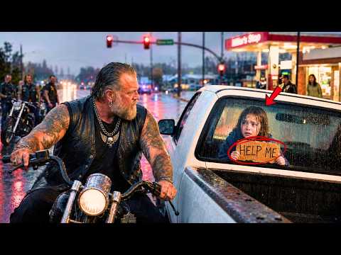 A Kidnapped Little Girl Signaled to the Bikers — Their Quick Response Will Astonish You