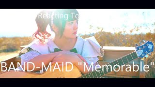 Reacting To - BAND-MAID "Memorable"