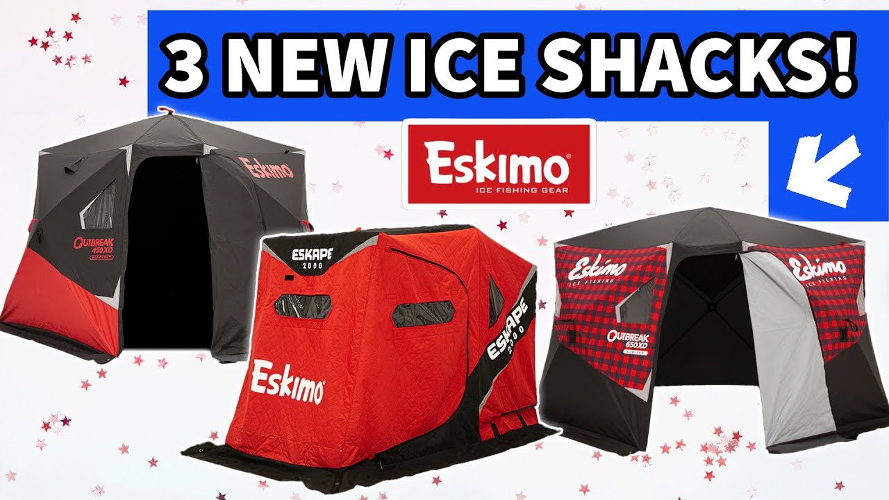 Don't Miss These 3 NEW Eskimo Ice Fishing Shacks for 2023/2024 