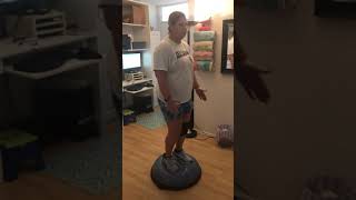 Bosu jumping jacks