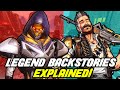 Apex Legends The Origin Story For Every New Legend - Lore Facts, Theory Crafting and More!
