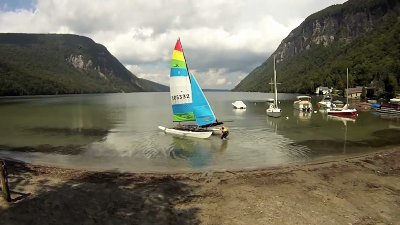 Lake Willoughby Vermont South-end Cove (clothing-optional beach) - YouTube.