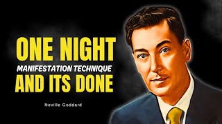 One Night Is All You Need to Turn Things Around | Neville Goddard | Law of Assumption