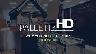 Why you need the robotic palletizer | Palletizing Robot | PalletizHD