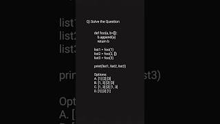 python mcq question #shortvideo #python #viralvideo #viralshorts #youtubeshorts #viralreels #shorts Profile