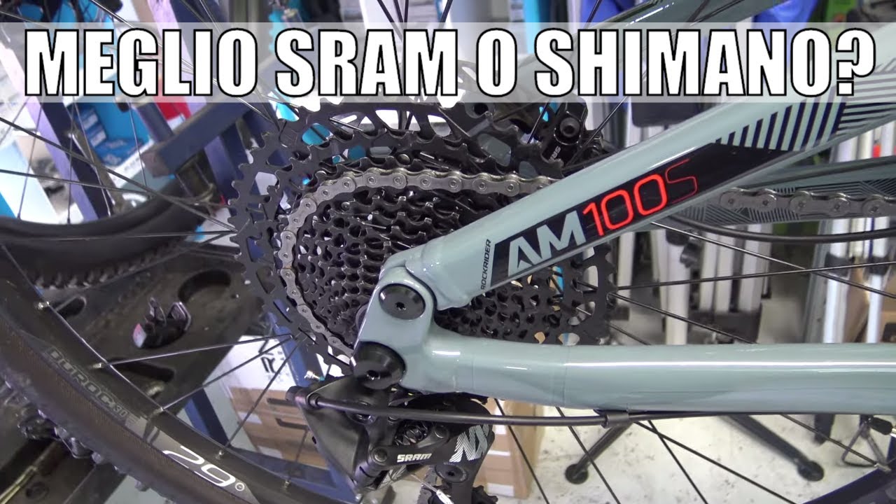 cambio bici sram o shimano