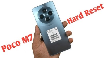 POCO M7 5G Hard Reset | Unlock Pattern/Password Without PC | No Command Fix | Recovery Mode