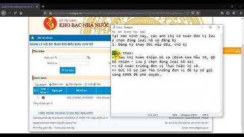 2.0 - Hướng dẫn gửi hồ sơ (QĐ, Mẫu 18) đăng ký thay đổi mẫu dấu chữ ký DVC trên giao diện mới