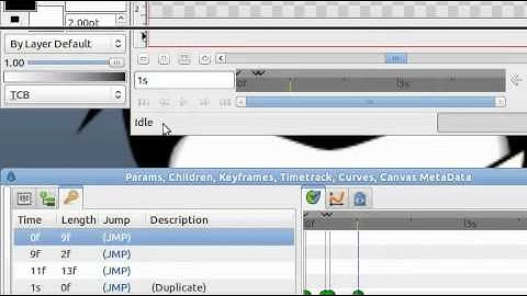 Synfig- Bouncing Ball Using Time Loop