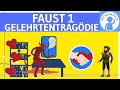 Faust 1 - Fausts Existenzkrise / Gelehrtentragödie einfach erklärt - Szenenbeispiele - Literatur