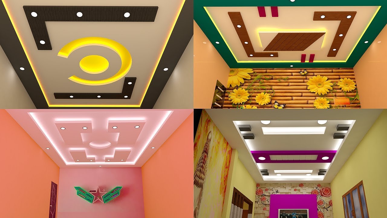 Modern House False Ceiling Design For Living And Bedroom Gypsum Board False Ceiling Designs Ideas