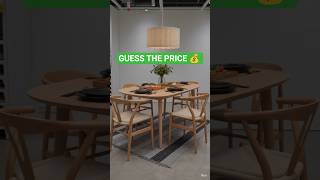 Guess the Price of This Dining Table Set! 😲#ikeakuwait #homedecor #budgethomedecor #trendingshorts