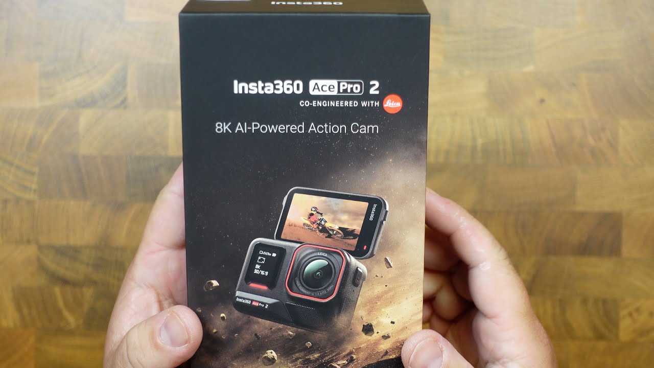 Unboxing the Insta360 Ace Pro 2 Dual Battery Bundle.