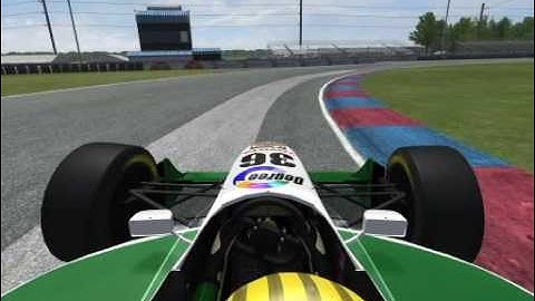 rFactor CART Factor Onboard Lap of Portland