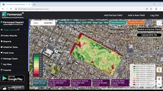 Farmonaut® Satellite Based Crop Health Monitoring - Web App screenshot 5