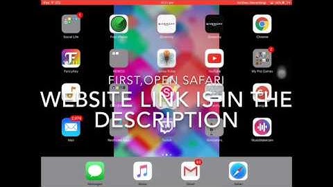 Screen record your iDevice FREE NO jailbreak NO computer IOS 9-9.3.5/10 IPAD IPHONE IPOD T