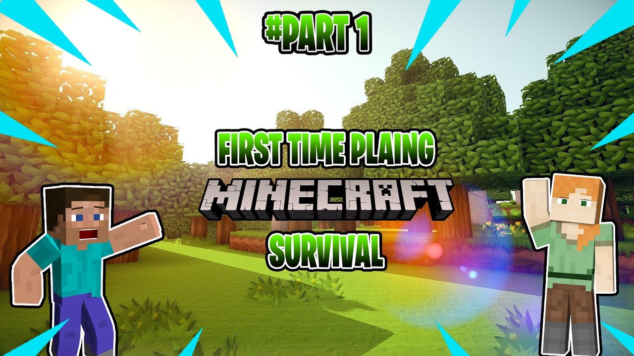 Minecraft Gameplay Text My Minecraft Gameplay | Part 1 - YouTube