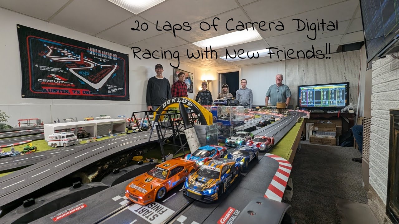 20-круговая гонка Carrera Digital GT в масштабе 