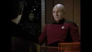 Data's planned parenthood truly dismays Picard.