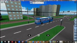 покатушки в игре Nid's Buses & Trams на автобусе!