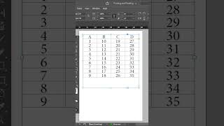 How to Align Text in indesign Table #rajgraphicgyan #indesign #shorts