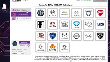 AutoByte IMMO Code Calculator & Dump Calculator & Radio Code calculator Free for a limited time
