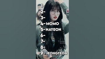 My twice bias ranking! (no hate) #shorts #trending #viral #kpop #fyp